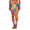 Vibrant Boho Bliss: High Waist Yoga Legging for Effortless Flexibility - Crystallized Collective