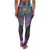 Vibrant Psychedelic Yin Yang Boho Leggings - Serene Bliss - Crystallized Collective