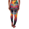 Vibrant Serenity: Liquid Art High-Waist Yoga Legging - Crystallized Collective