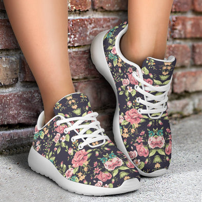 Vintage Floral Sport Sneakers - Crystallized Collective