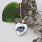 Watercolor Eye Heart Necklace - Crystallized Collective