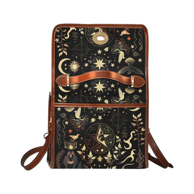 Witchy Canvas Satchel Bag - Crystallized Collective