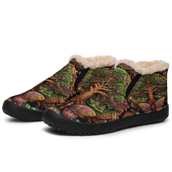 Wonderland Tree of Life Winter Sneakers - Crystallized Collective