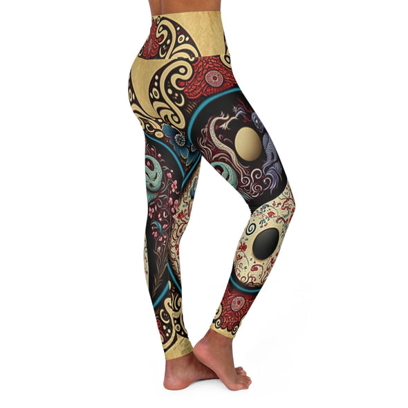 Zen Vibe High Waist Yoga Legging: Harmony in Motion - Crystallized Collective