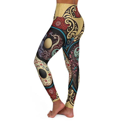 Zen Vibe High Waist Yoga Legging: Harmony in Motion - Crystallized Collective