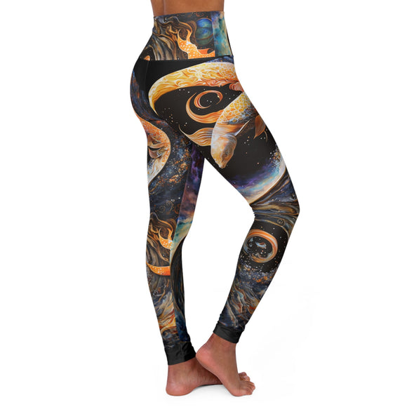 Zenith Bliss: Serene High-Waist Yoga Legging - Crystallized Collective